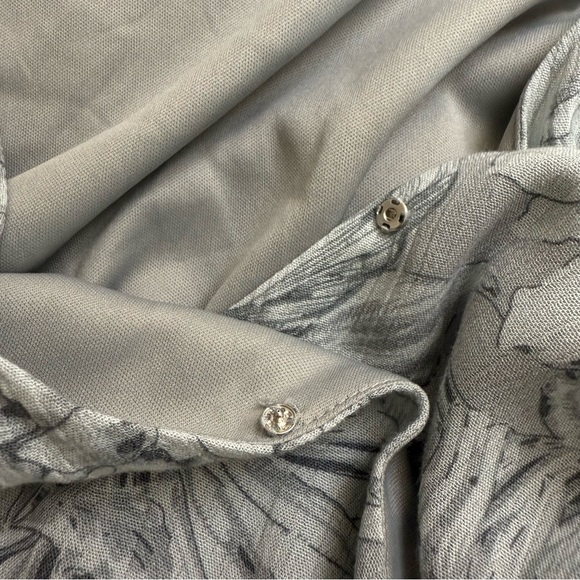 Ivy City Co Misty Island Maxi Wrap Dress Blue Gray
Floral V-neck Short Sleeve - Picture 13 of 15